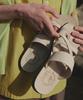 Jerusalem Sandals 8Nn The Good Shepherd-White Nubuck