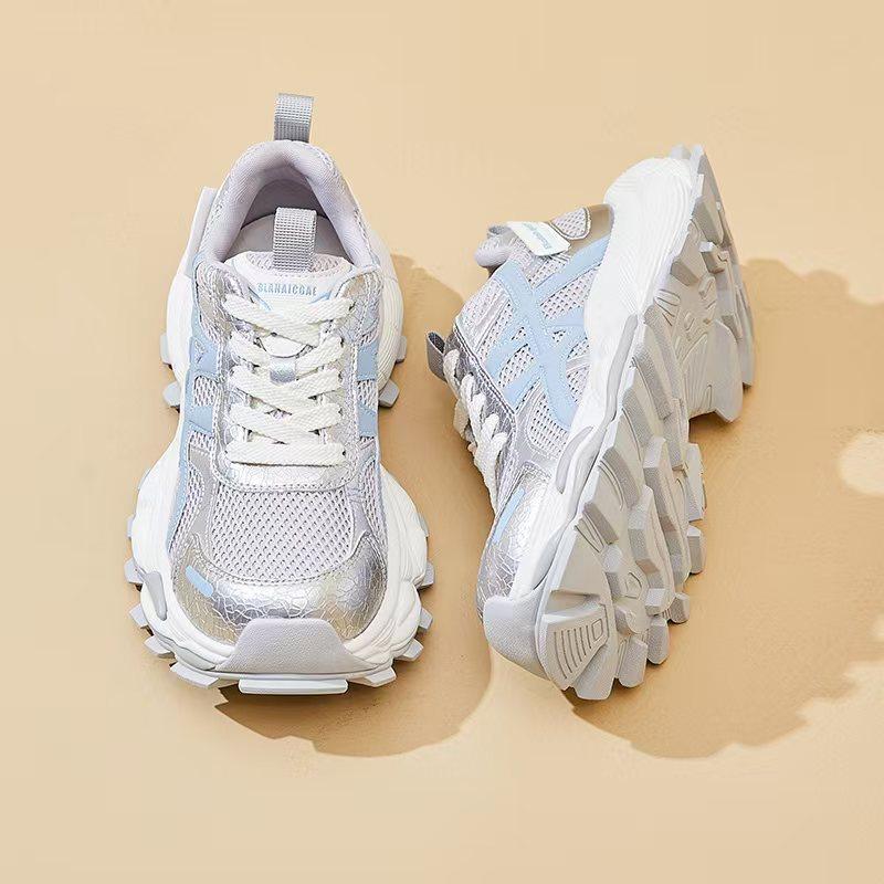 

Daddy shoes women s tide summer new fashion trend platform sports shoes 40 синій