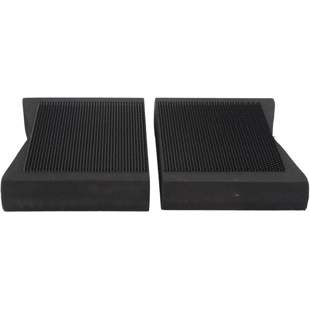 Set of 2 Drum Block Hi Hat and Pedal Anchor System Stops Drum Kit Creep Slipping Drum Set Accessory, Drum Pedal Block Slide Prevention Nylon Fastener