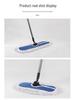 Double Section Cotton Dust Mop with Stainless Steel Pole for Industrial & Hotel Cleaning
