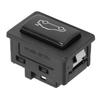 Rear Trunk Release Switch Button Fast Response Long Life ABS Tailgate Open Switch Button for 1 2 3 4 5 6 7 Series X1 Z4