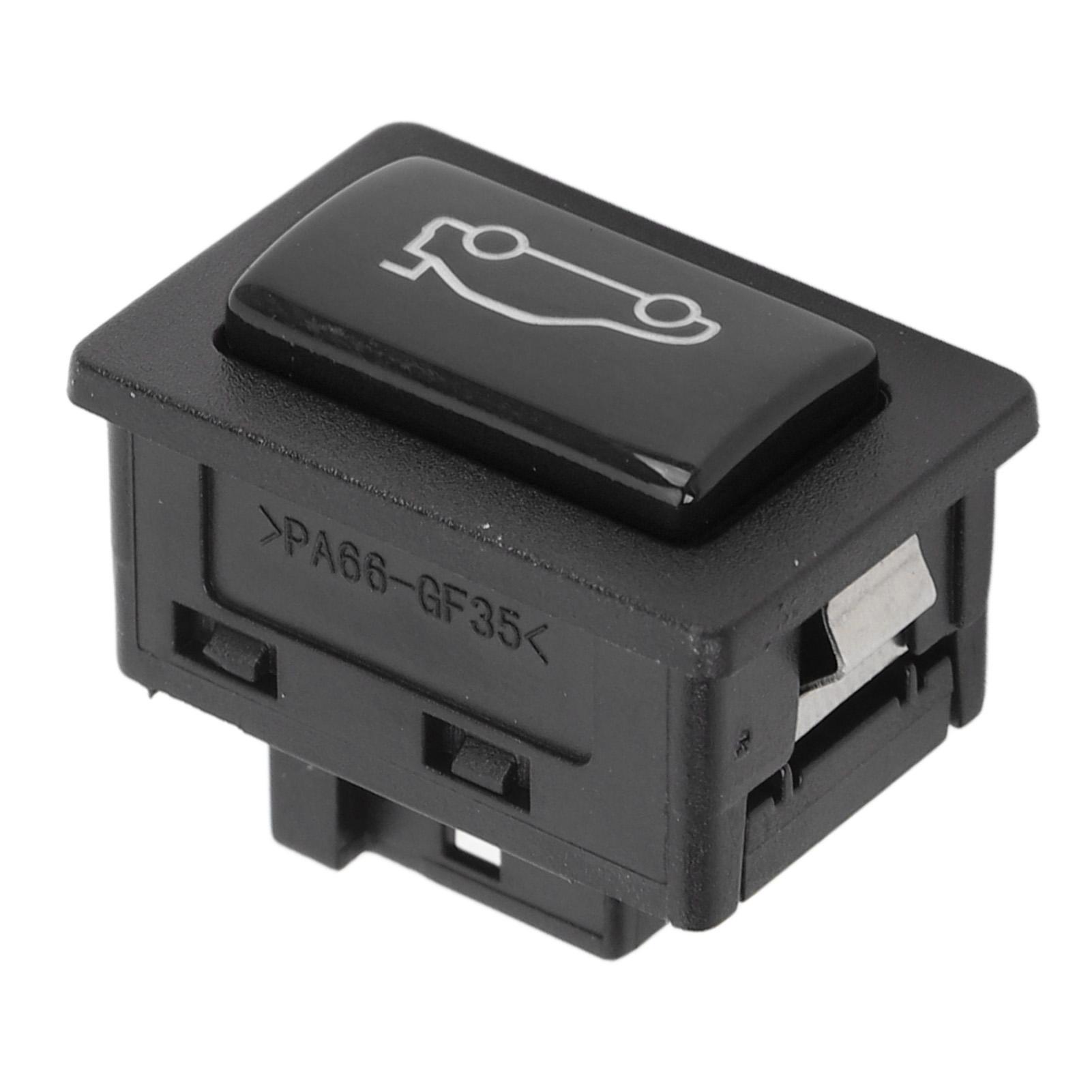 

Rear Trunk Release Switch Button Fast Response Long Life ABS Tailgate Open Switch Button for 1 2 3 4 5 6 7 Series X1 Z4 чорний