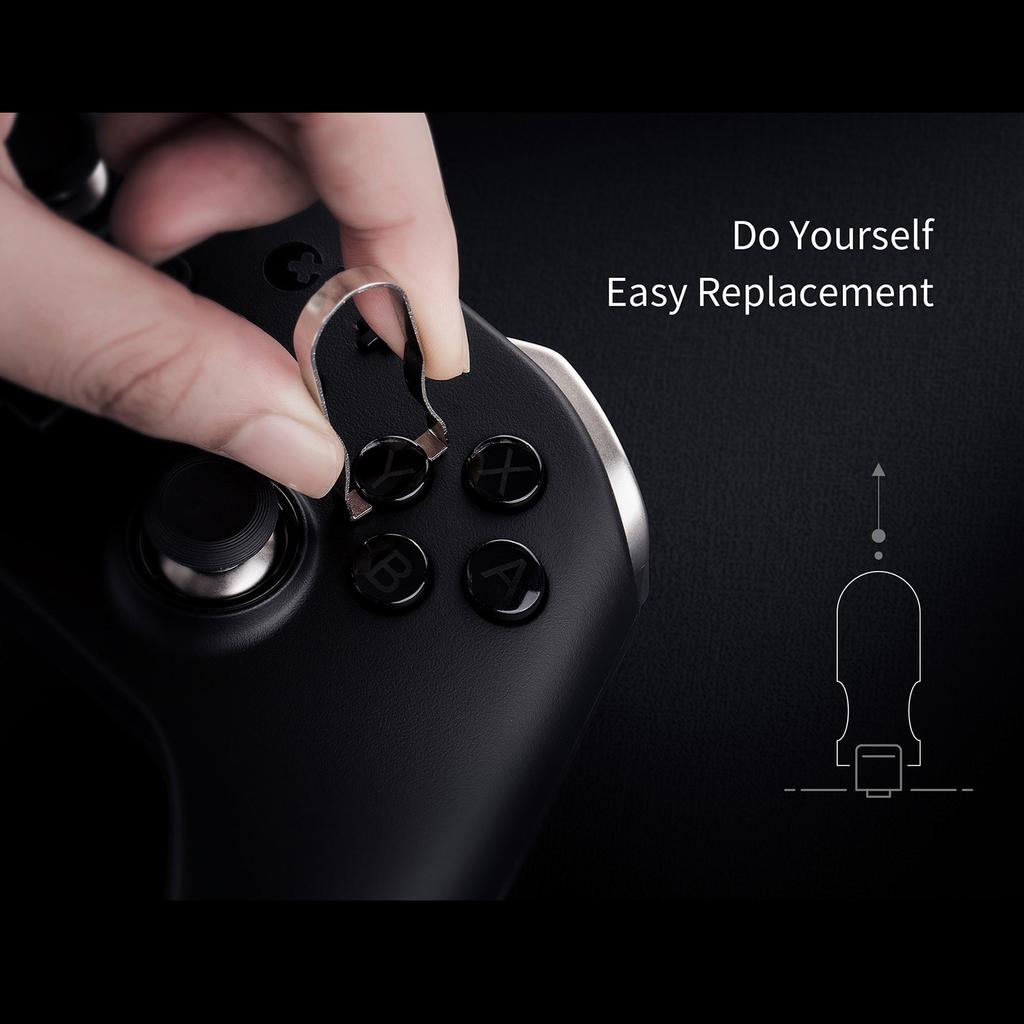 Keycap Puller With A B X Y Buttons Kit Compatible For Gulikit Kingkong 2 Pro Ns08 Ns09 Ns32 Game Controller