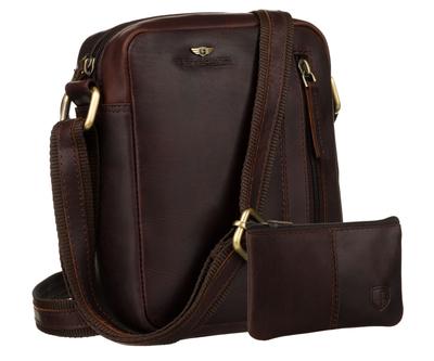 PTN 705E-OPU-6828 Brown Leather Bag
