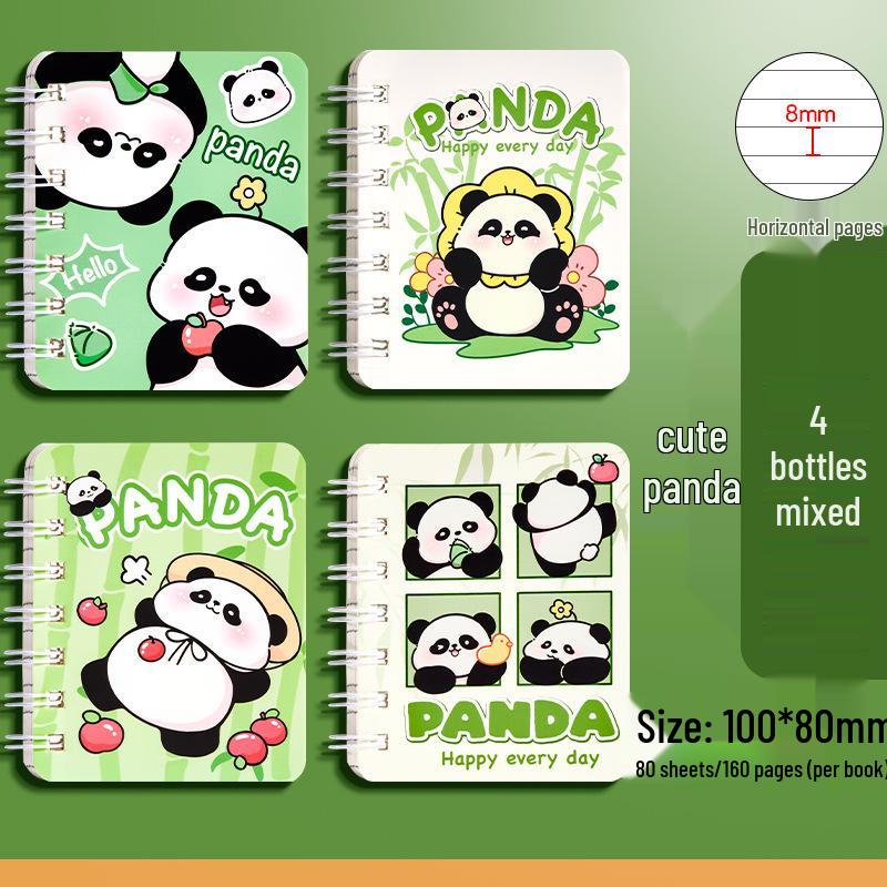 Capybara Cartoon Pocket Notebook for Primary Students - Cute, High-Value, Portable, Small Size