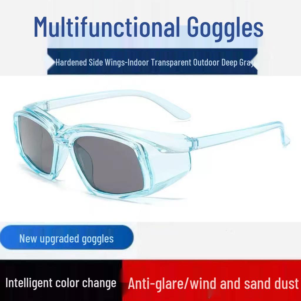 Pollenproof Windproof With Antisplash Goggles Antiblue Light Protection Compatible With Prescription Glasses