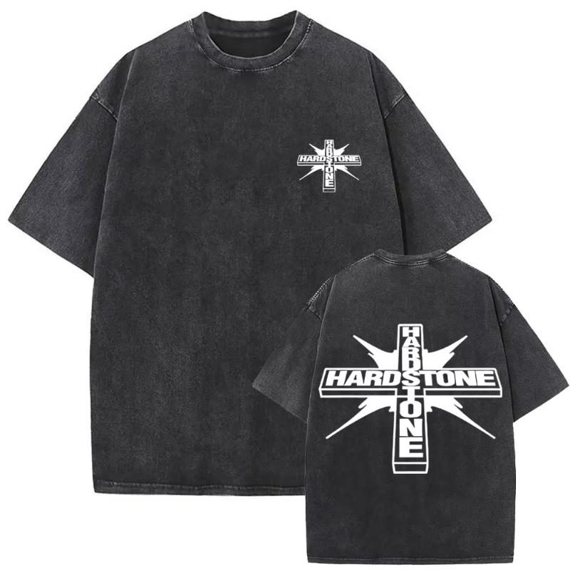 Washed Vintage Rapper Don Toliver Hardstone Psycho Album Print T Shirts Unisex Women Fashion Hip Hop Oversized Tshirts Streetwear