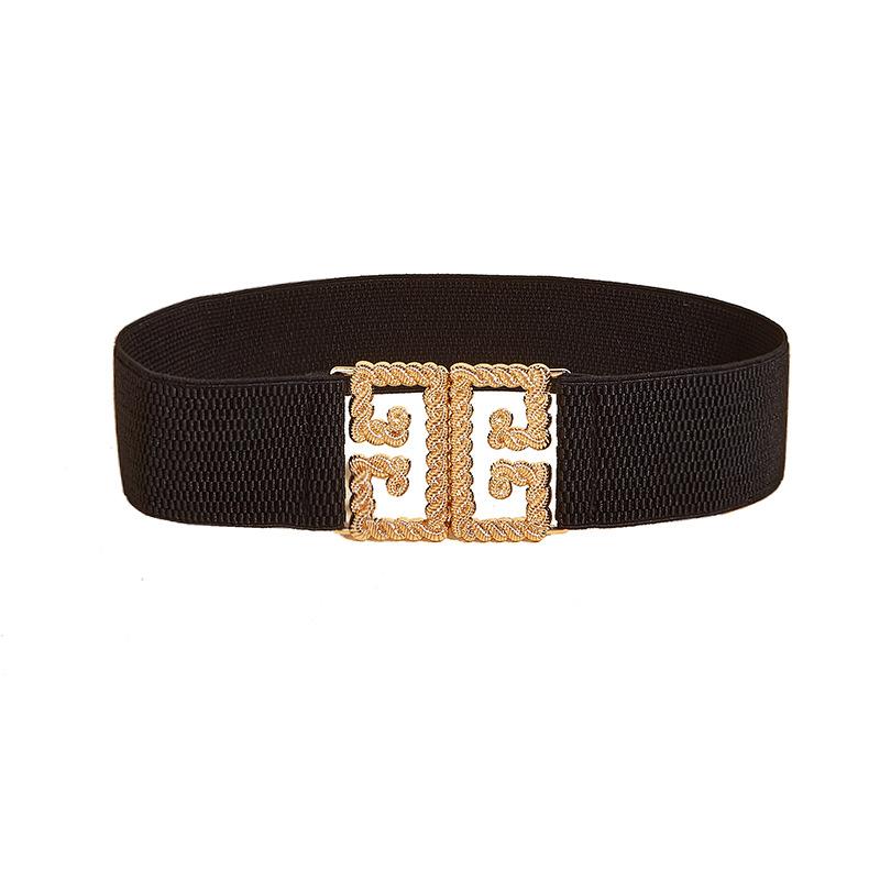 

Простой и модный женский широкий пояс-резинка, универсальный женский широкий пояс для украшения