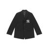 New MLB Base Logo Business Suit Unisex Black 3AJKB0121-50BKS