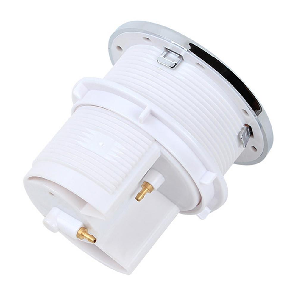 Innovative and Reliable Chrome Plated Dual Flush Button for Air Operated Toilet