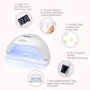 Lampa UV LED do paznokci Sun X5 Plus 150W Czujnik Automatyczny Szybkoschnący Suszarka do paznokci Biała