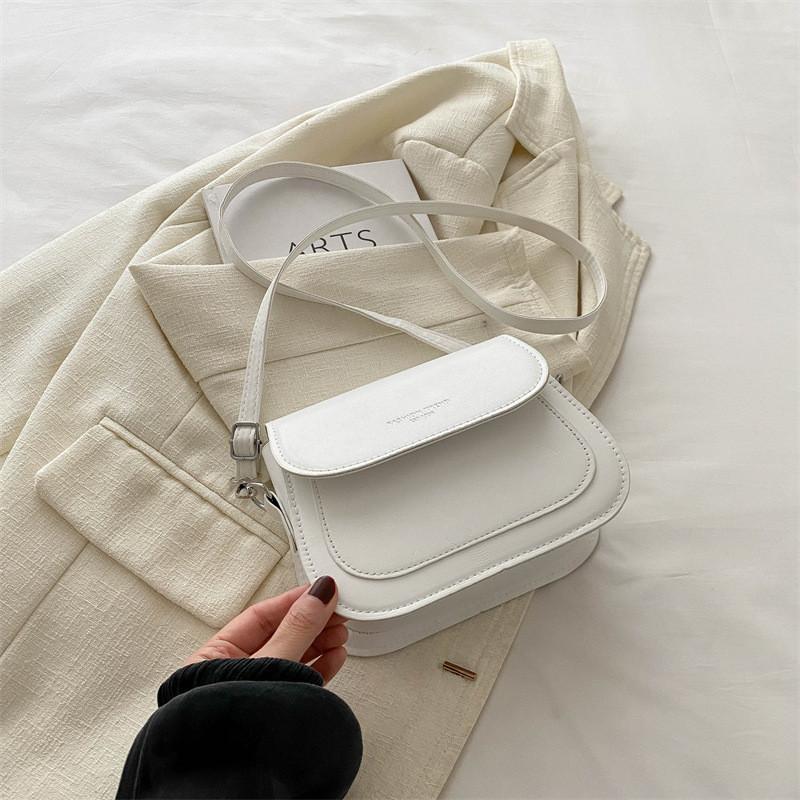 Trendy Street Style Pu Leather Crossbody Bag Small Square Shoulder Bag For Women