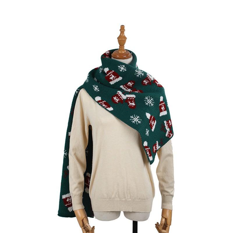 Versatile Knitted Scarf: Warm Winter Gift for Men, Women & Students
