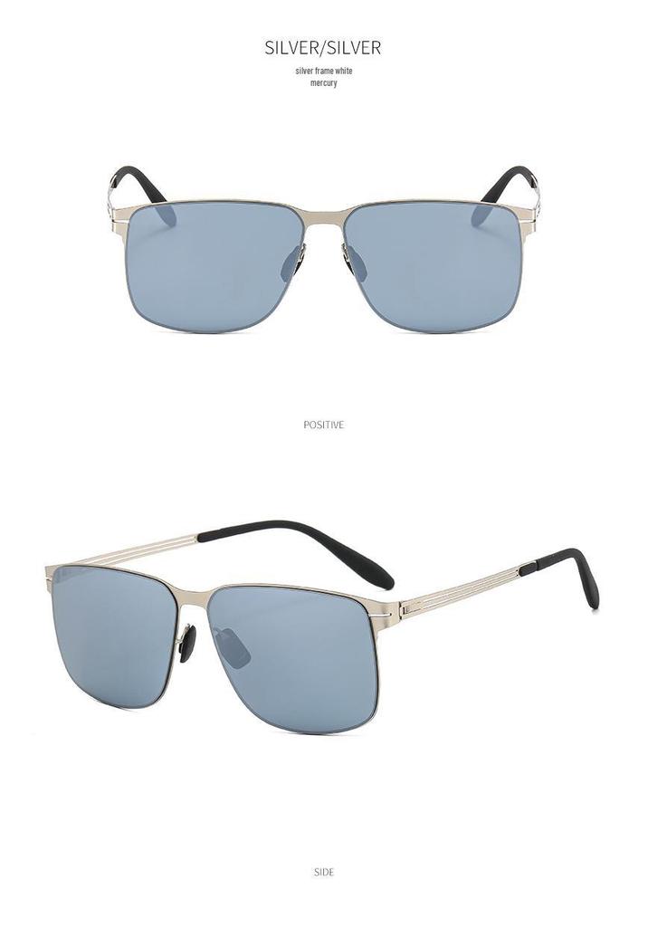 Red Wolf HD Polarized Screwless Nylon Sunglasses with Integrated Bridge & Dustproof, Fingerprint-Proof Temples - Model 7107