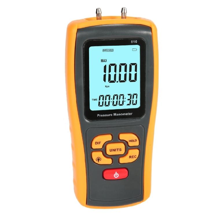 

Easy Carry Air Pressure Tester Lightweight Ergonomic Design with Data Storage for Engineering & Maintenance professional 1