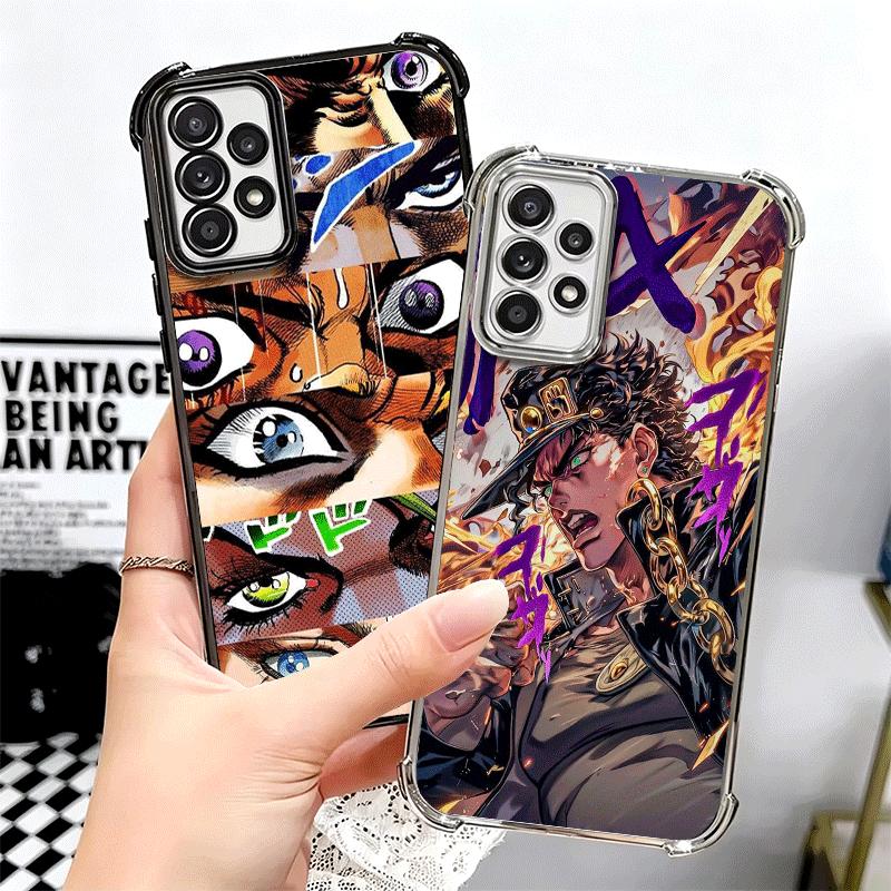 JoJo Adventure Kujo Jotaro Soft Phone Case For Samsung A17 A27 A07 A37 A57 A16 A56 A15 A55 A14 A54 A13 A53 A26 A36 A25 A35 A24 A