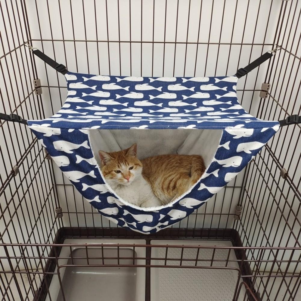 Breathable Kitten Swing Bed Sleeping House Cat Hanging Bed Cat Cage Hammock  Guinea Pig