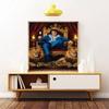 Elvis Presley Customize Text Diamond Painting Round Diamond Mosaic Suitable For Beginners Diamond Painting Rhinestones Gift Frameless