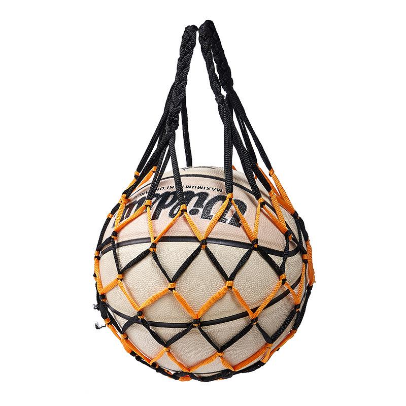 Thickened Mesh Sports Ball Bag – Large Capacity for Basketball, Football, Volleyball – Portable Storage for Kids & Students