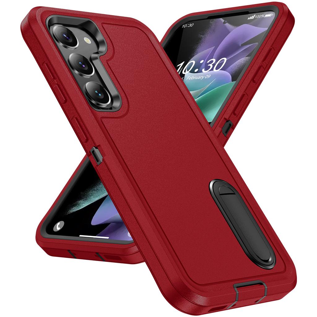 Rutschfeste, bequeme Hülle für Samsung Galaxy S23 FE S22 Ultra S24 Plus A15 A54 A14 A53 A13 A04S Handy-Zubehör mit Ständer