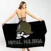 M-Metal M-Mulisha Πετσέτα Παραλίας με Εκτύπωση από Μικροΐνες Ορειβασία Γιόγκα Παραλία Κολύμπι Τρέξιμο Απορροφητική Μαλακή Πετσέτα