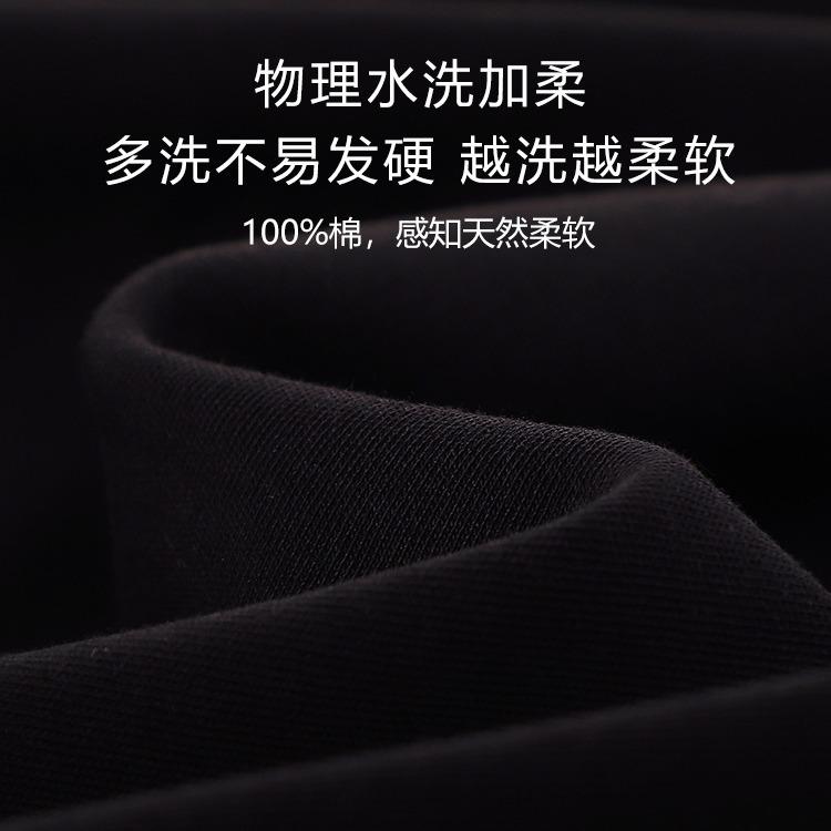 Pajamas Women'S Pure Cotton Long-Sleeved Loungewear Casual Can Go Out Can Wear Round Neck Pullover Set