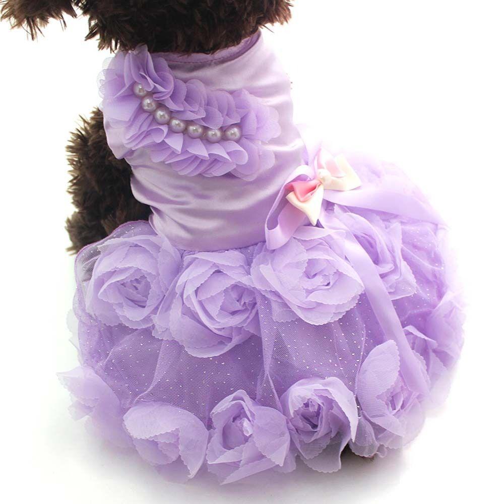 Chihuahua Apparel Wedding Dress Princess Dress Dog Skirts Pet Supplies Dog Dress Puppy Clothes