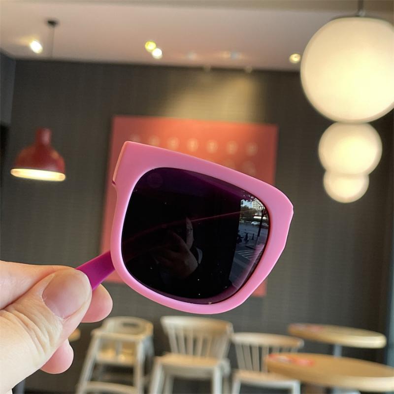 Fashion Children Sunglasses Kids Foldable Uv Resistant Sun Glasses Cute Baby Protection Eyewear Vintage Small Square Shades
