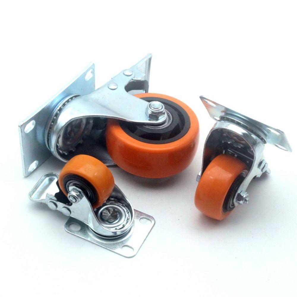 Blackheart Orange Face Furniture Castor 3" / 4" /5'' Wheel Industrial wheels Table Shelf