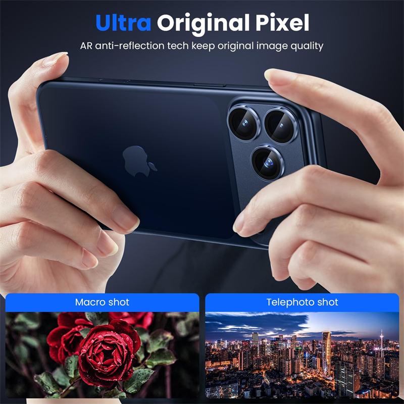 Armor Metal Glass Camera Lens Protector for IPhone 17 Pro Max Air 16 15 14 13 Pro Max Plus 16Pro IPones Lens Cover Accessories