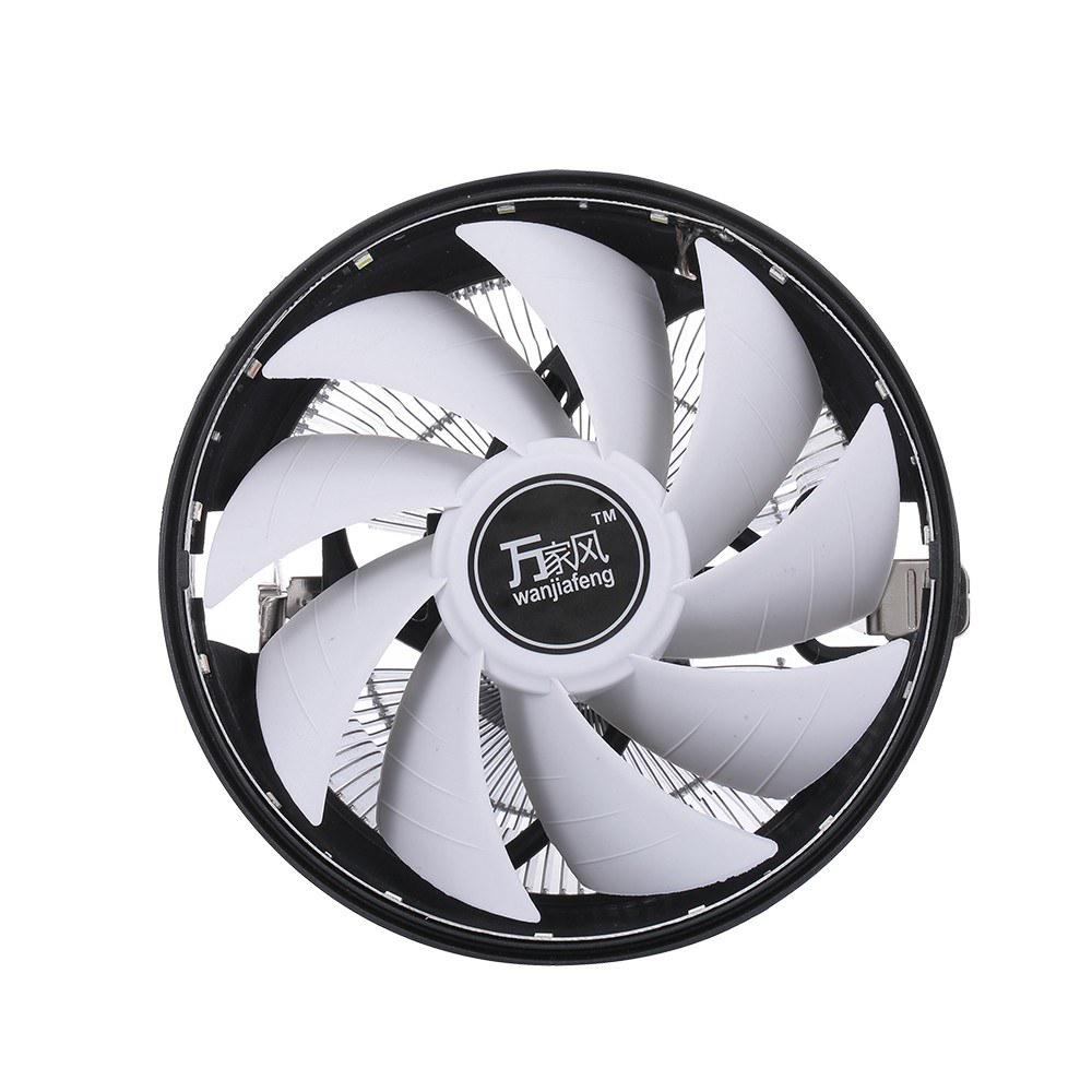Buy HBKS Hydraulic CPU Cooler Heatpipe Fans Quiet Heatsink Radiator for ...