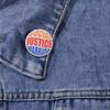 Multicolor Social Justice Warrior Brooch: Slogan Badge for Backpack or Clothing