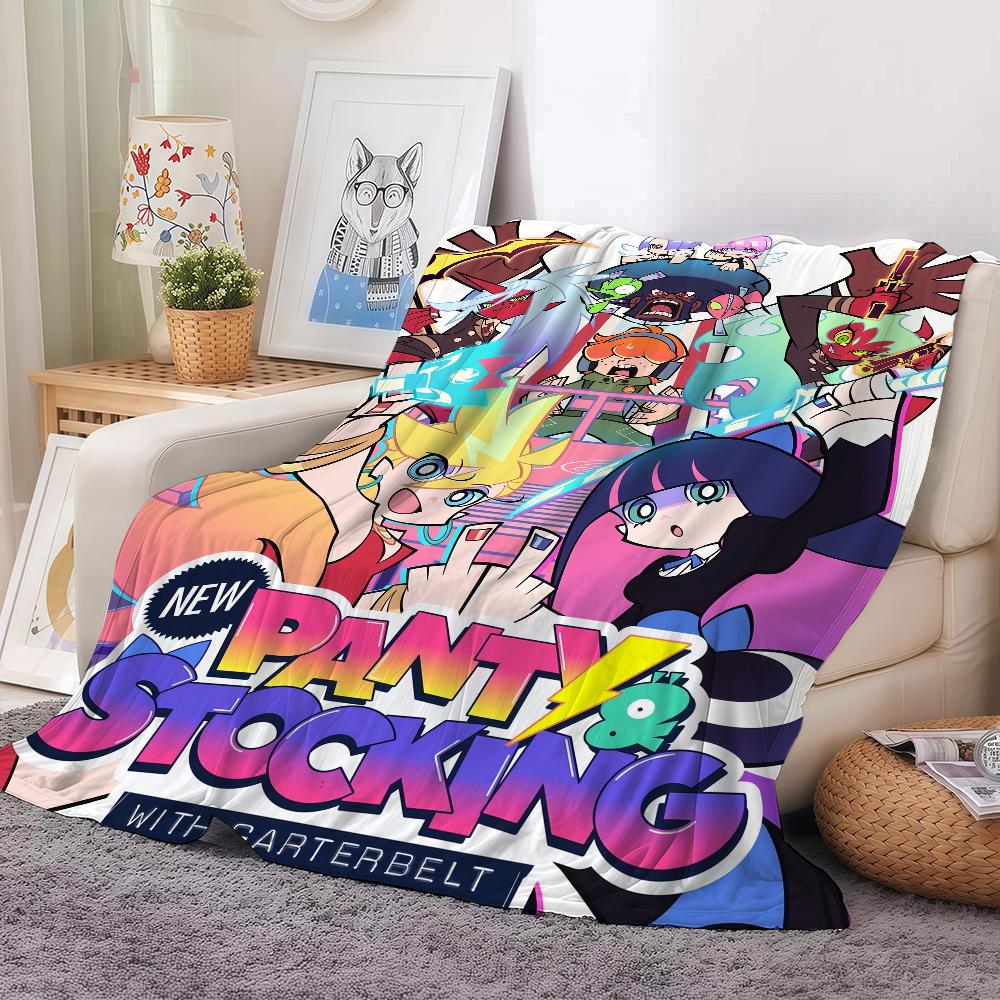 Cartoon P-Panty S-Stocking Blanket Warm And Soft Suitable For Bedroom Living Room Sofa Bed Office Travel Camping