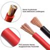 1 Set Automotive Connection Wires 8AWG Battery Terminal Post Connectors For Cars Motorcycles Ships Battery-Free Tools