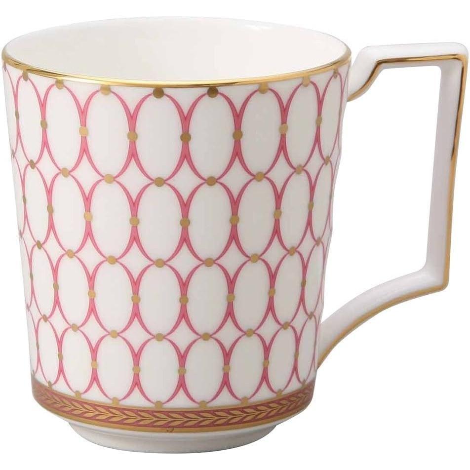 Wedgwood Officiële Bruiloftsinpakking Renaissance Goud Mokbeker Paar 300ml Roze Blauw Servies Cadeau Feest Cadeau Paar Geïmporteerd Product