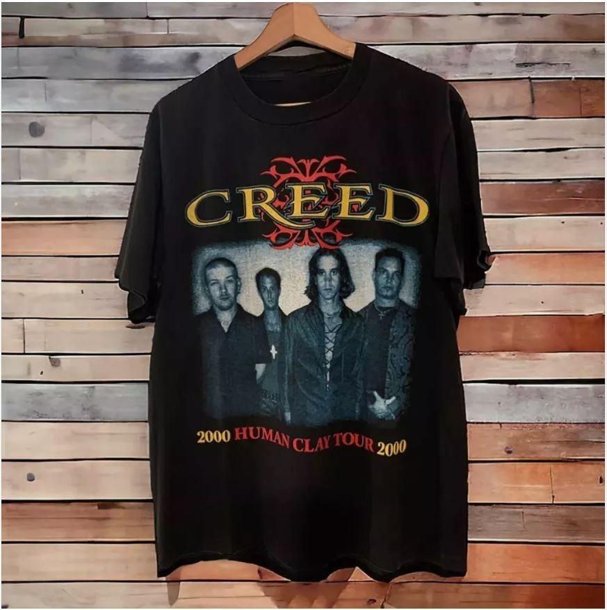 Creed Band 2000 Tour Collection Cotton Unisex Unisex T-Shirt