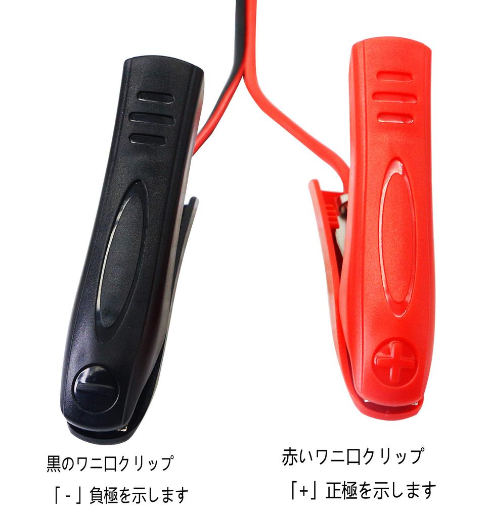 CERRXIAN Alligator Clip To SAE Connector Extension Cable, Alligator Clip Quick Disconnect Cable, Solar