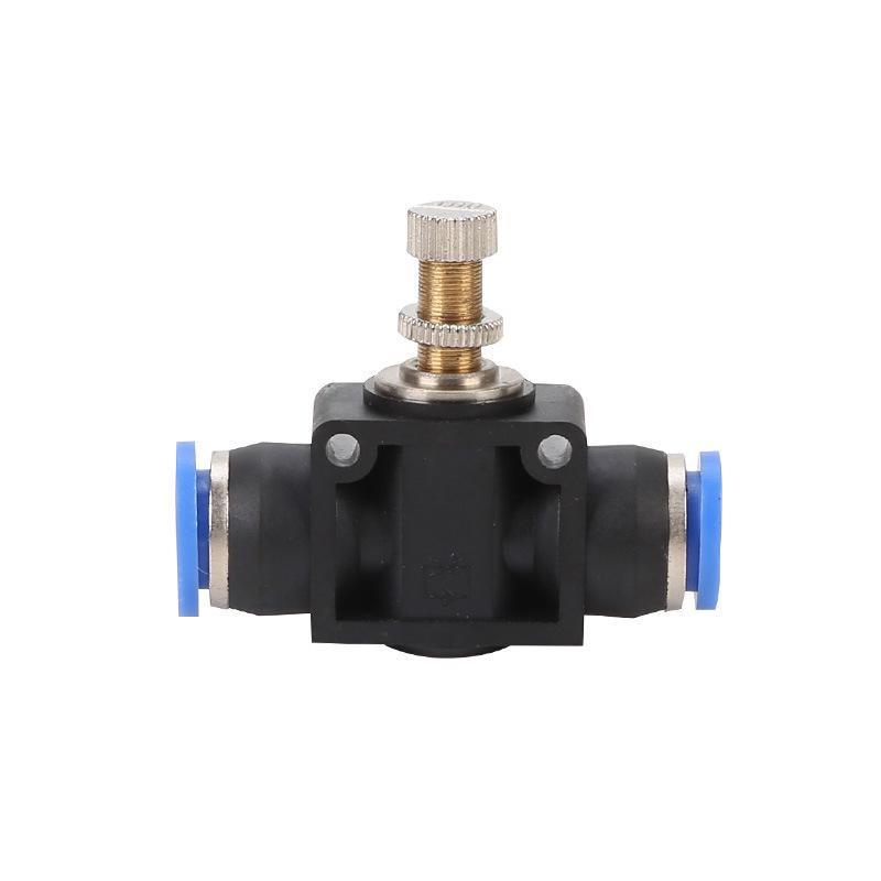 Pneumatic Quick-Connect Air Fitting LSA-8 Throttle Valve SA-10/SA-12
