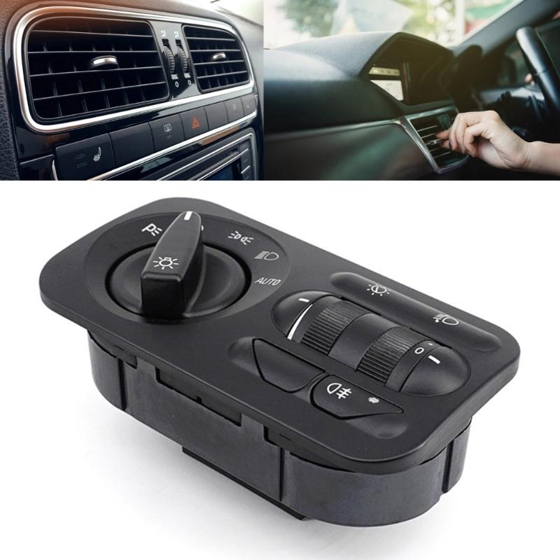 Car Headlight Switches Panel Decoration Sticker Trim Cover  Replace 3163-3709600-10 Black Cover Trim