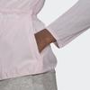 Adidas Chaqueta Cortavientos Ajustable con Estampado de Logotipo para Mujer Chaquetas para Mujer Rosa GQ0630