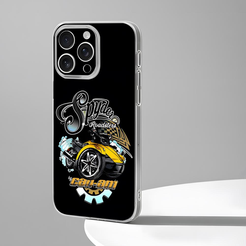 Can Am Can-am Team Phone Case New For IPhone 16 15 14 12 13 11 Pro Max Mini X XR XS Plus Black Silicone Transparent Cover