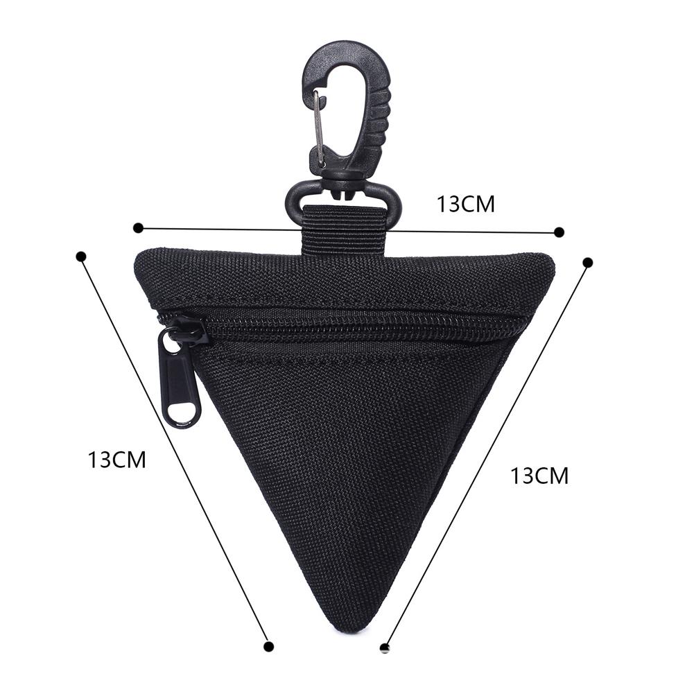 Portable Tactical Waist Pockets Oxford Cloth Triangle Bag Edc Tool For Outdoor Running Camping Hiking