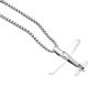 Trendy Unisex Airplane Pendant Necklace - Hip-Hop European & American Style, Versatile Sweater Chain for Kids and Adults.