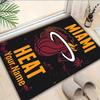 Custom Name Rug Miami-Heat Basketball Art Area Rug Suitable for Indoor And Outdoor,Carpets for Homes, Offices,Living Rooms,Home Decor,Christmas Gift