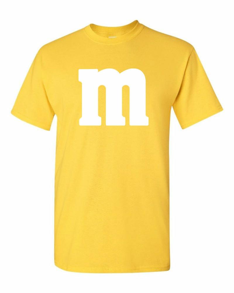 Футболка M&M Костюм на Хэллоуин Группа Футболка M&M Унисекс Футболка XL
