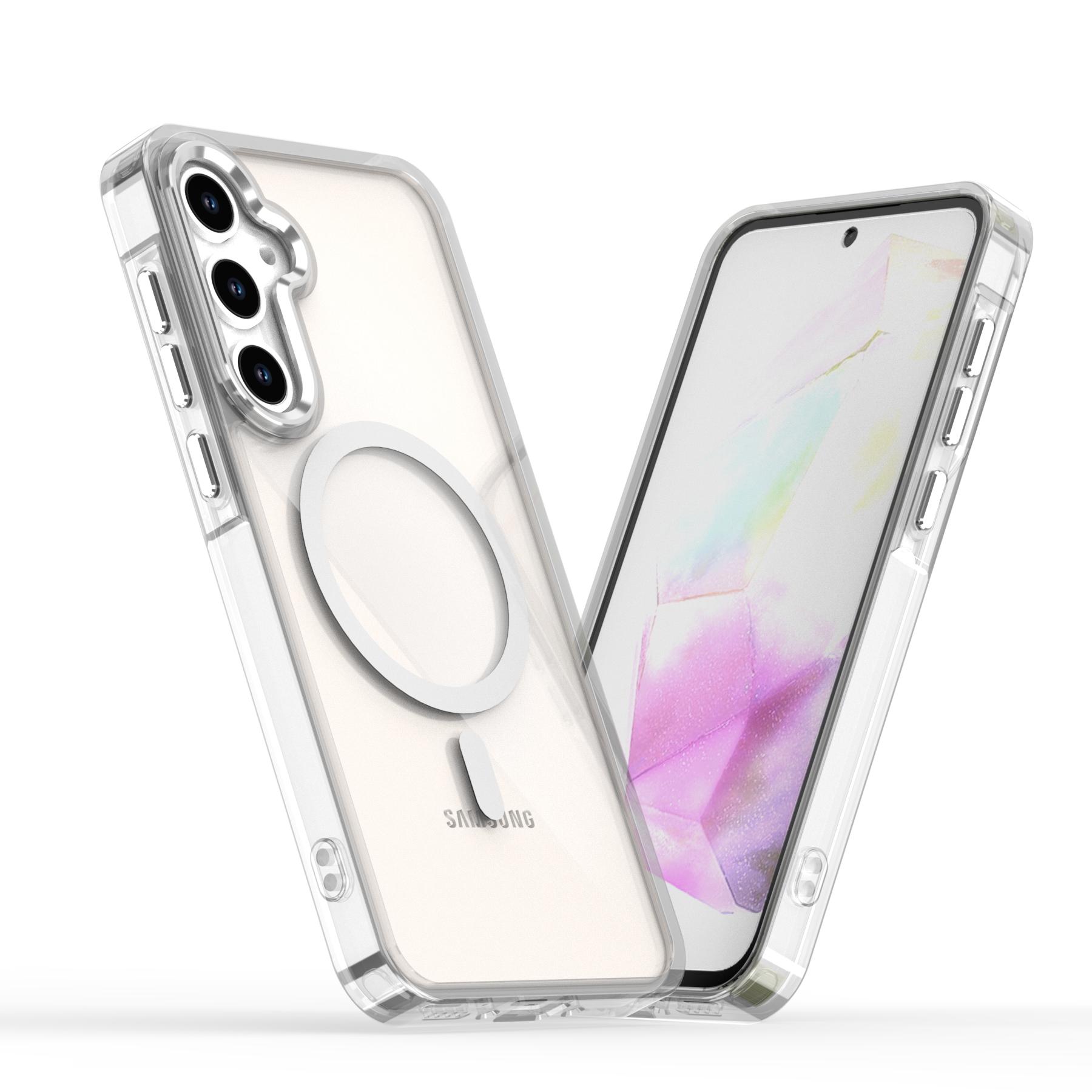 

Високоякісний протиударний чохол для Samsung Galaxy A55 A36 A35 A26 A25 A16 A15 A54 A34 A53 A33 Магнітна кришка для бездротової зарядки For Galaxy A16