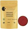 CARMEL ORGANICS Hibiscus Petals Powder (100 Grams) | Hibiscus Sabdariffa | Jaivik Bharat Certified | Sembaruthi Podi | No Added Preservatives & A
