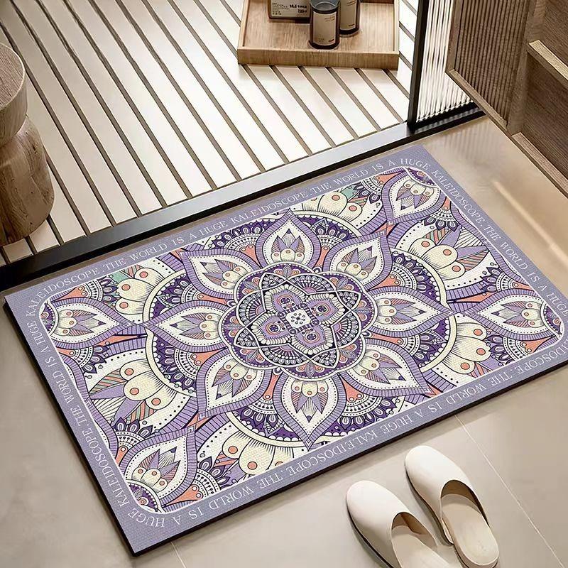 Bathroom absorbent diatom mud toilet doormat toilet toilet floor mat toilet carpet