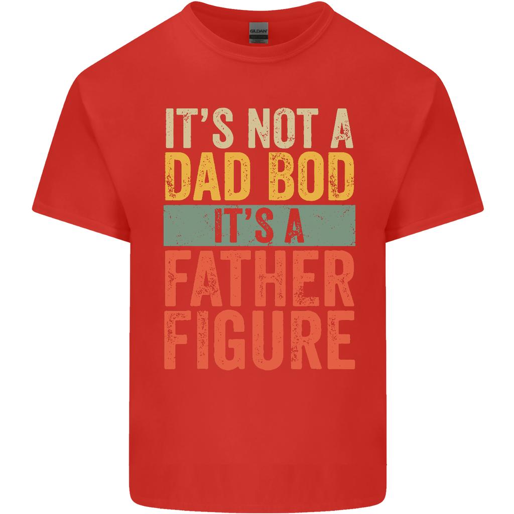 Fathers Day Dad Bod Its a Father Figure Unisexs Light Cotton TShirt