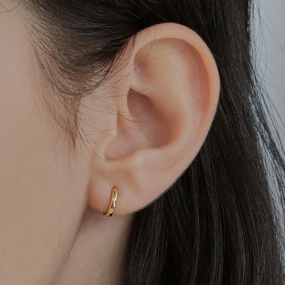 [Hei][Worn by Han Yeri, BTOB Seo Eunkwang, Taeyeon, Lee Hyuni, and Hyeri] Tiny One-Touch Earring